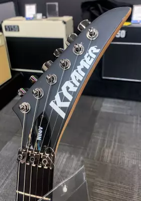 Kramer - Night V with Floyd Rose - Satin Black 3